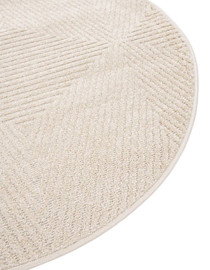 Detail image of 10' x 10' Easy-Clean Sabrina Soto Indoor / Outdoor Round Rug