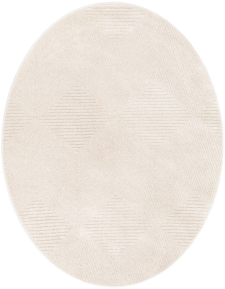 Detail image of 5' x 5' Easy-Clean Sabrina Soto Indoor / Outdoor Round Rug