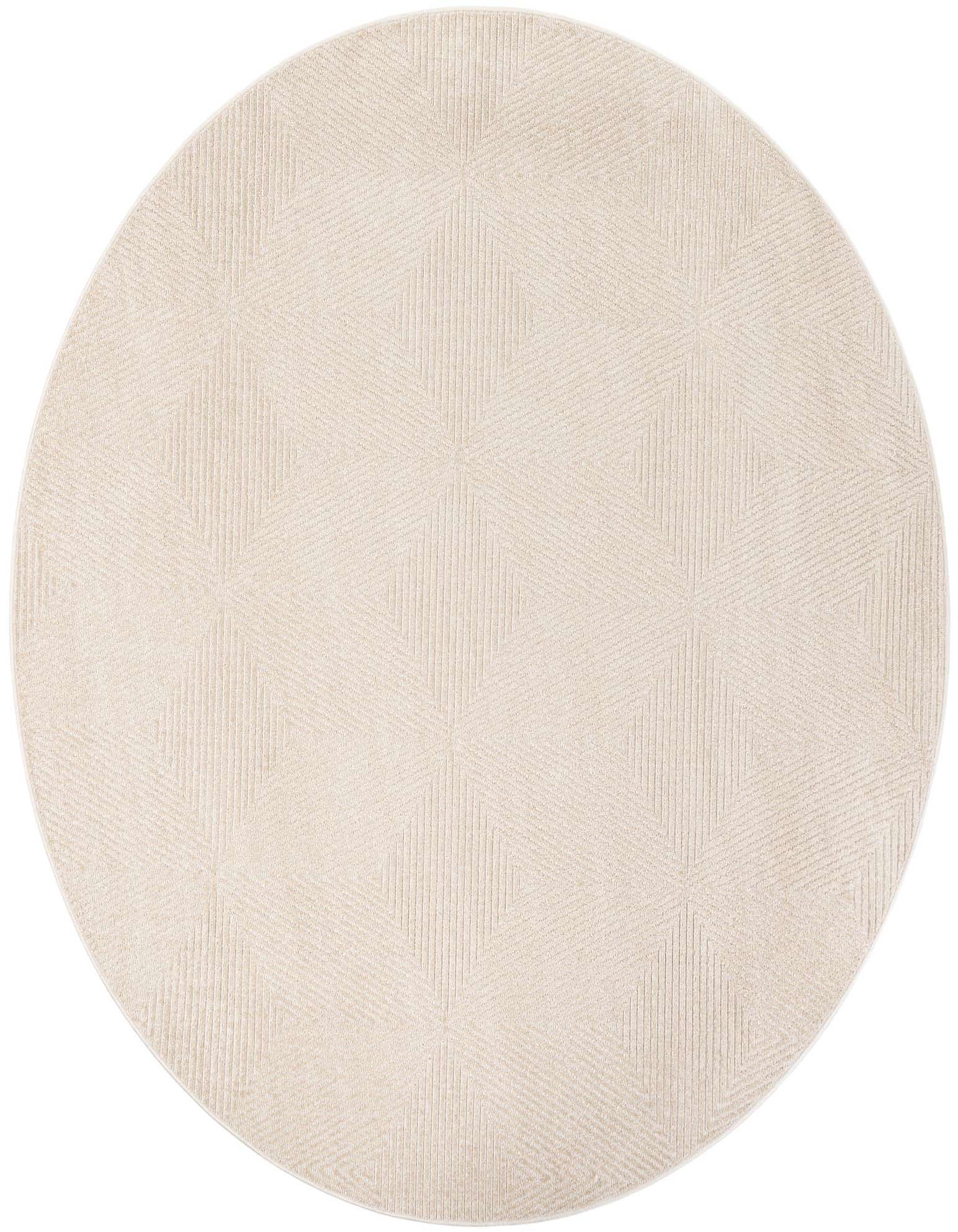 7' 10 x 7' 10 Easy-Clean Sabrina Soto Indoor / Outdoor Round Rug