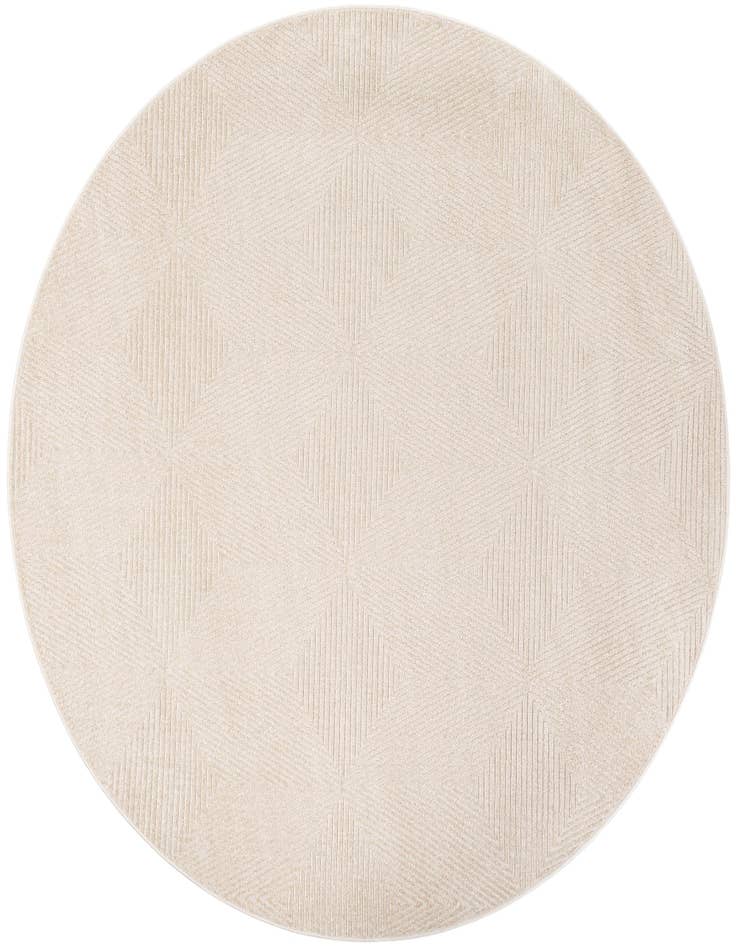Detail image of 7' 10 x 7' 10 Easy-Clean Sabrina Soto Indoor / Outdoor Round Rug
