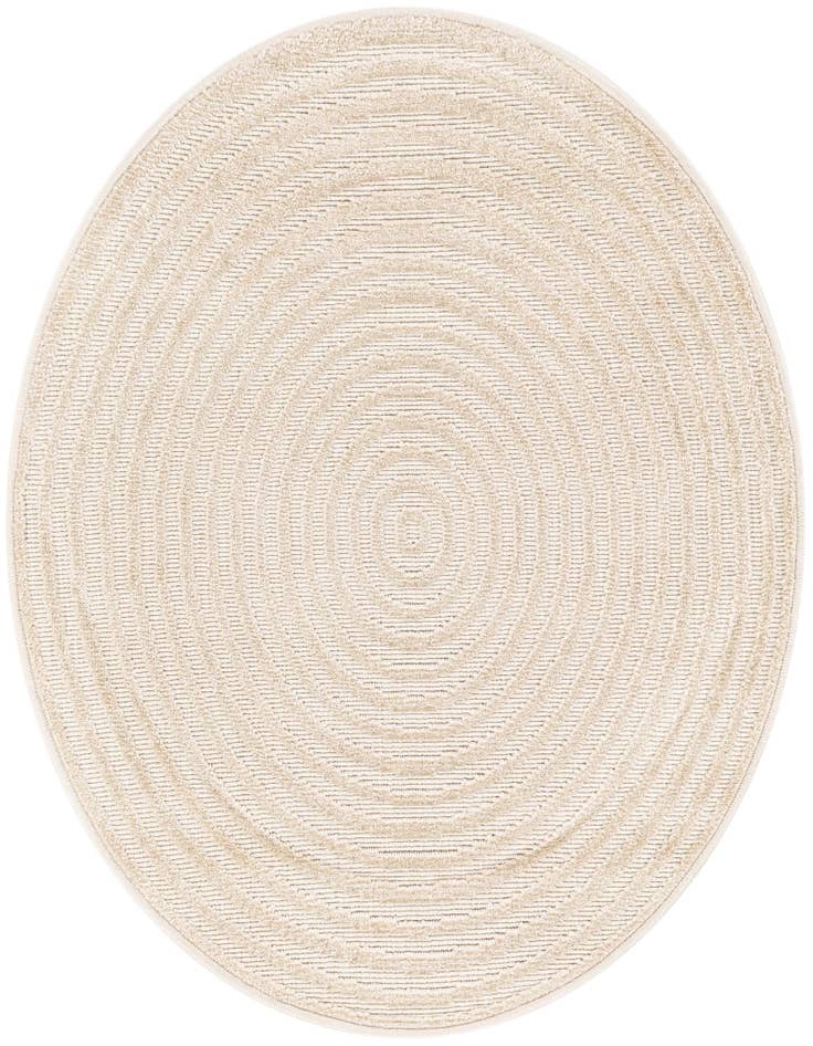 Detail image of 3' x 3' Easy-Clean Sabrina Soto Indoor / Outdoor Round Rug