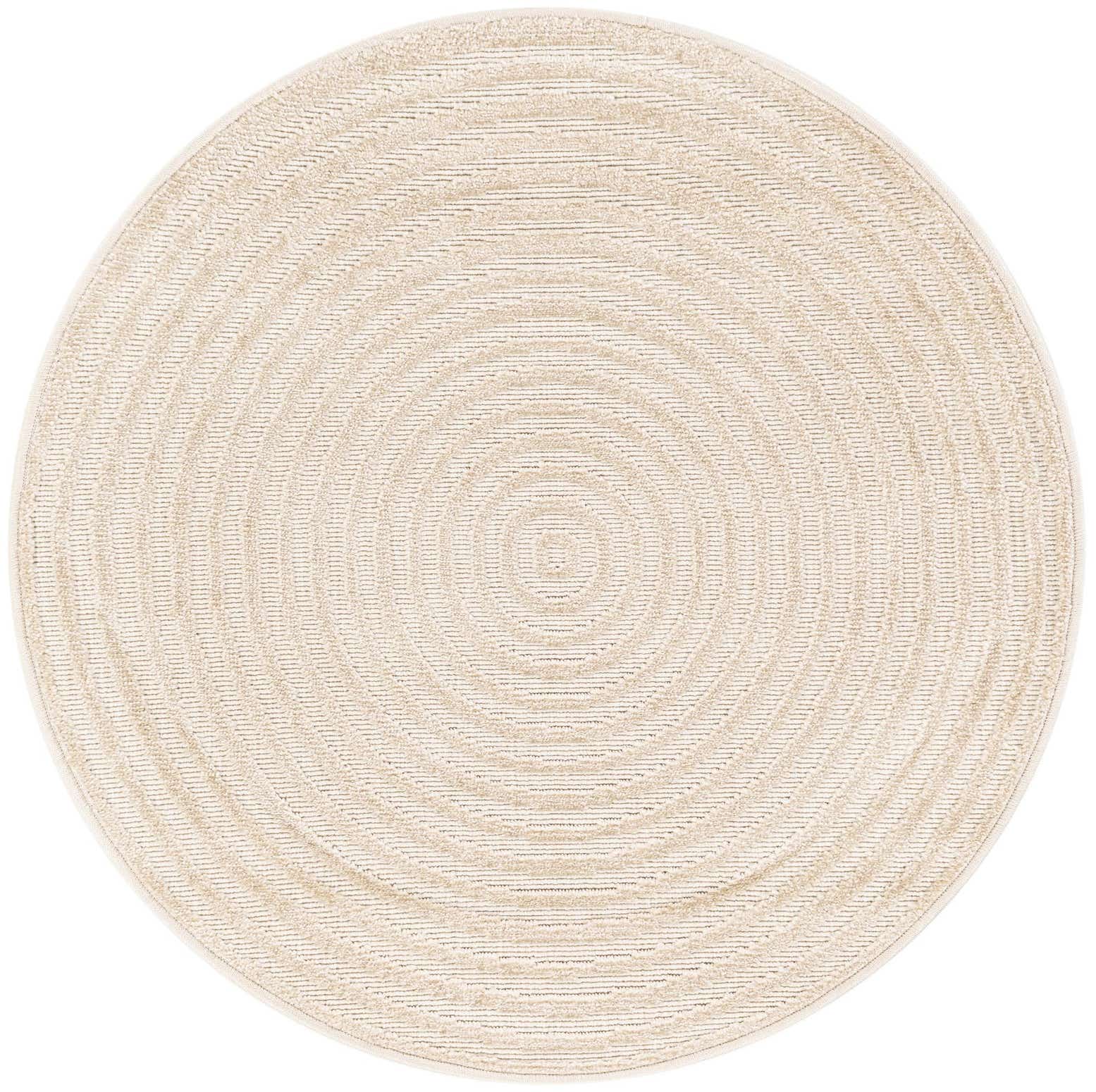3' x 3' Easy-Clean Sabrina Soto Indoor / Outdoor Round Rug