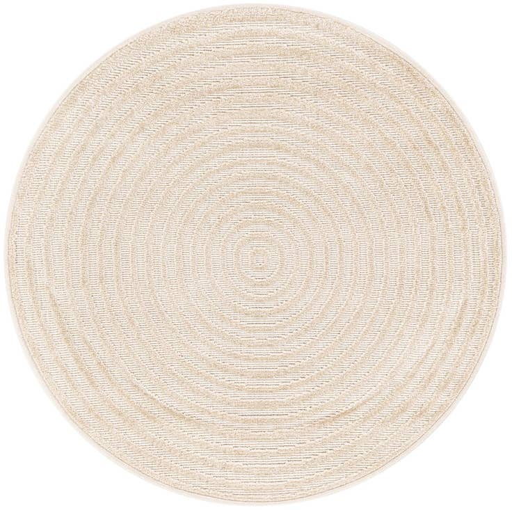Detail image of 3' x 3' Easy-Clean Sabrina Soto Indoor / Outdoor Round Rug
