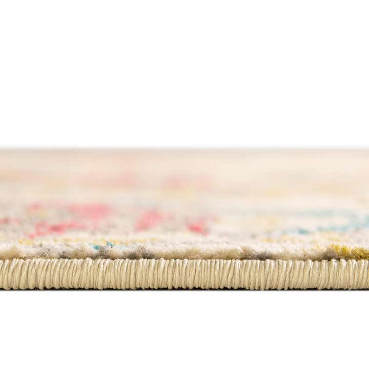 6' x 6' Washable Santa Fe Round Rug
