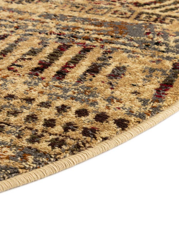 Detail image of 6' 1 x 6' 1 Saturn Round Rug