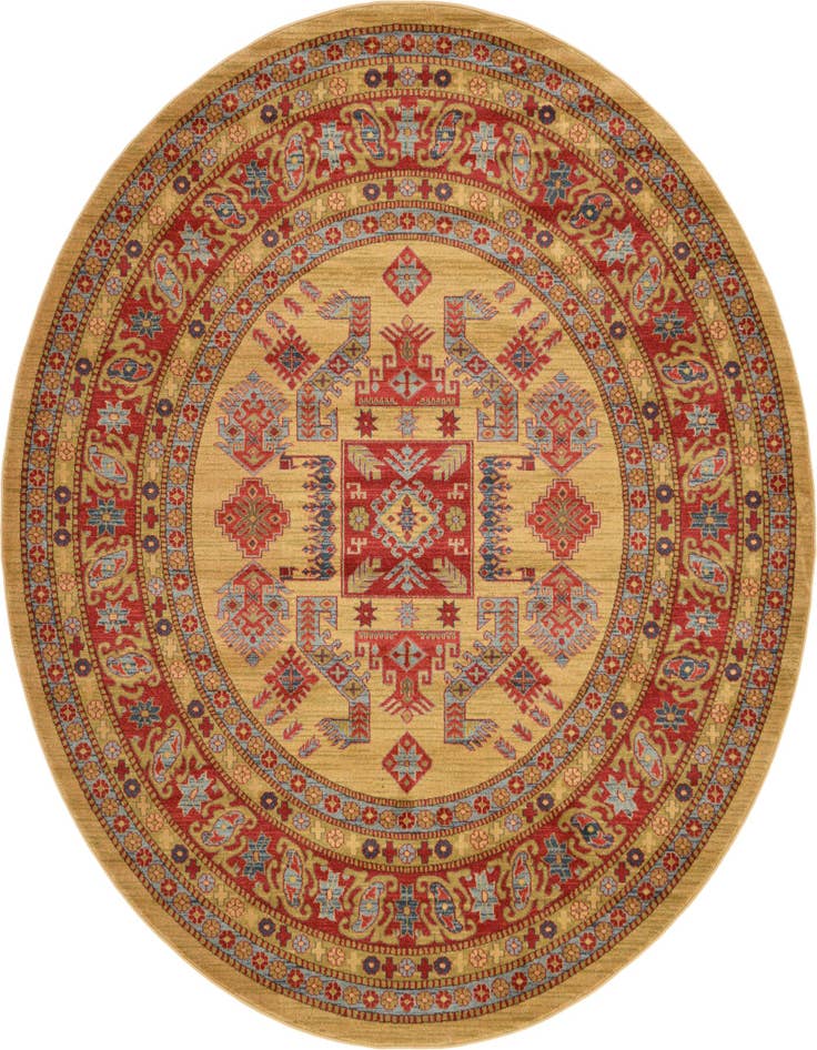 Detail image of 8' x 8' Serapi Round Rug