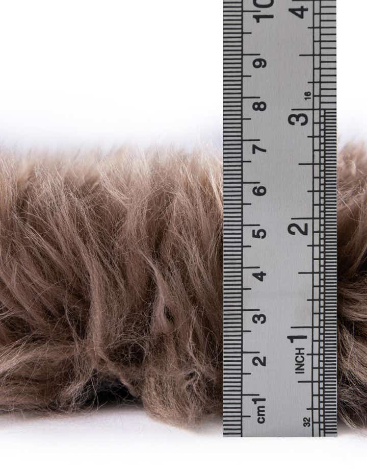 2' x 2' Sheepskin Round Rug
