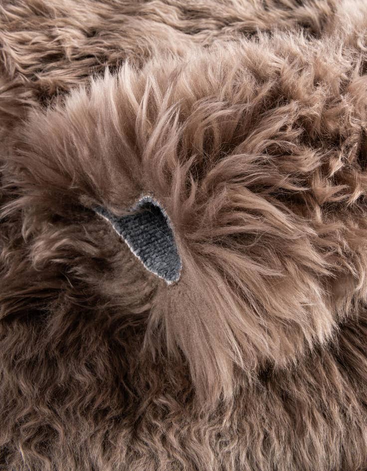 Detail image of 2' x 2' Sheepskin Round Rug