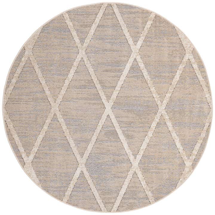 215cm x 215cm Starlight Rund Teppich