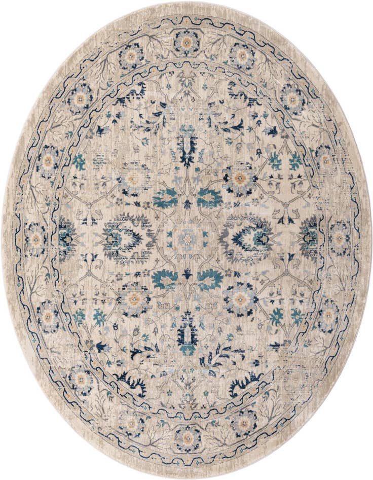 Detail image of 7' 10 x 7' 10 Stockholm Round Rug