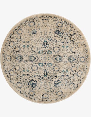 5' 3 x 5' 3 Stockholm Round Rug