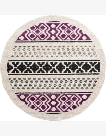 8' x 8' Tangier Round Rug