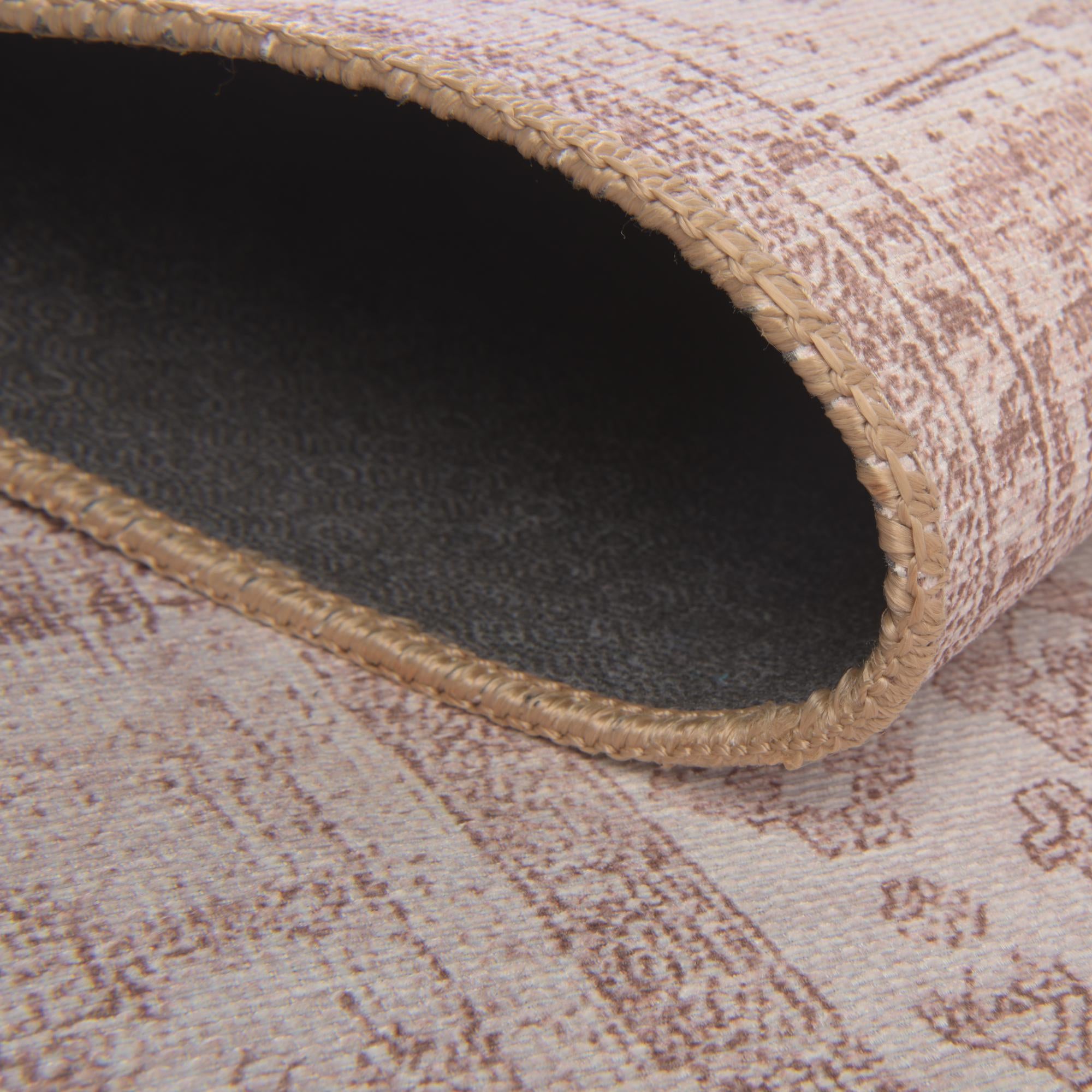 3' 6 x 3' 6 Washable Timeless Round Rug
