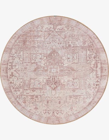 Beige Timeless Round Rug