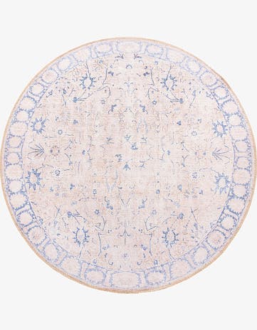 Beige Timeless Round Rug