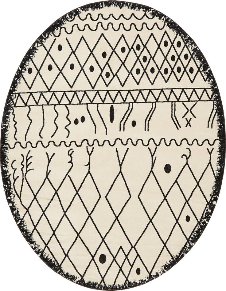 Detail image of 8' x 8' Titania Round Rug