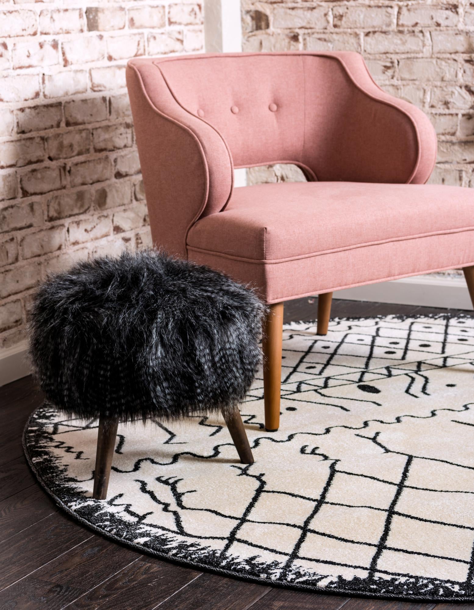 8' x 8' Titania Round Rug