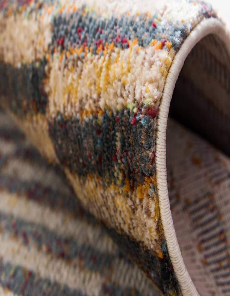 Detail image of 8' 2 x 8' 2 Tribe Round Rug