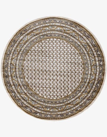 3' 7 x 3' 7 Tribeca Round Rug