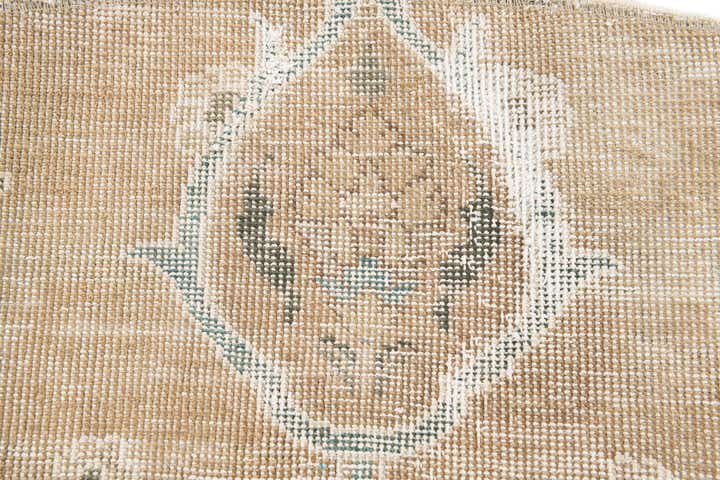 6' 1 x 6' 2 Hand Knotted Ultra Vintage Persian Wool Round Rug