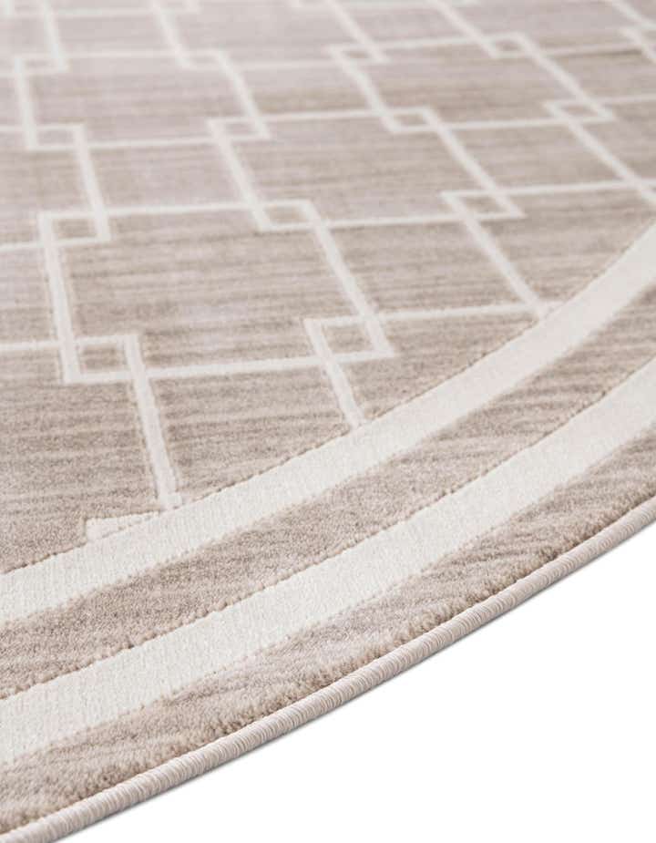 Jill Zarin 10' x 10' Metropolitan Uptown Round Rug