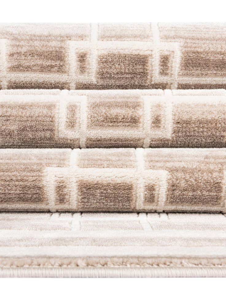 Detail image of Jill Zarin 5' x 5' Metropolitan Uptown Round Rug