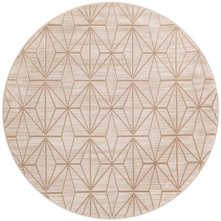 Detail image of Jill Zarin 4' x 4' Uptown Round Rug