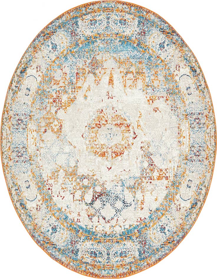 Detail image of 8' x 8' Venice Round Rug
