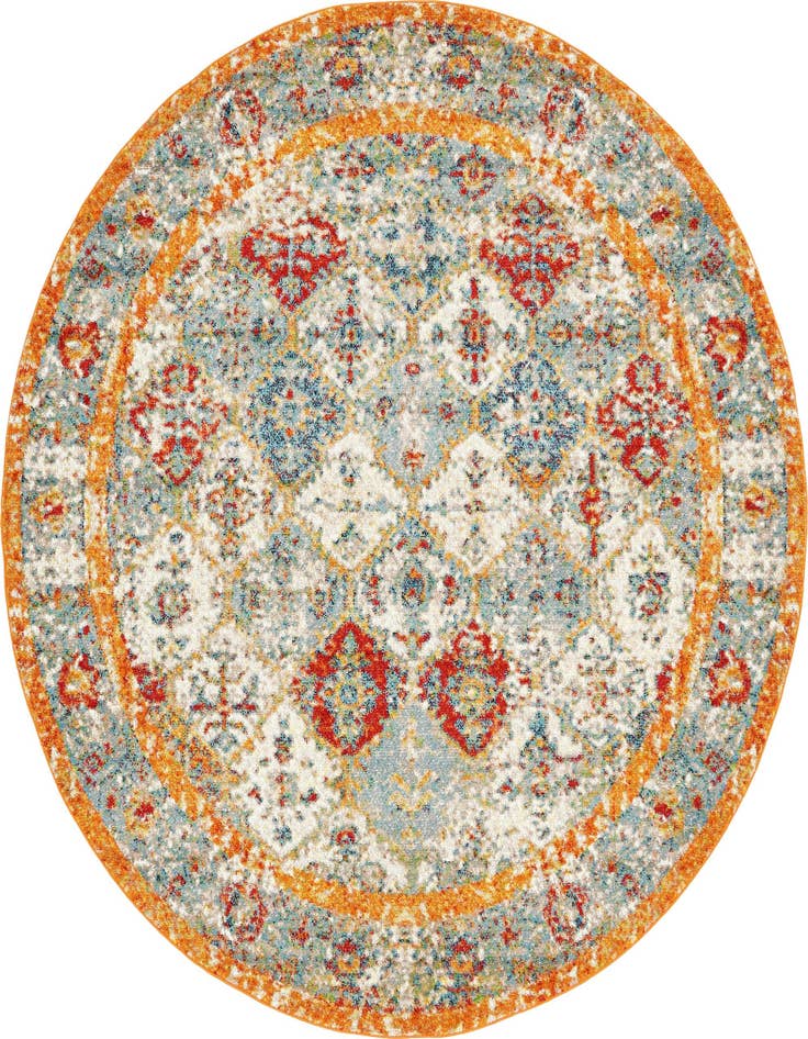 Detail image of 8' x 8' Venice Round Rug