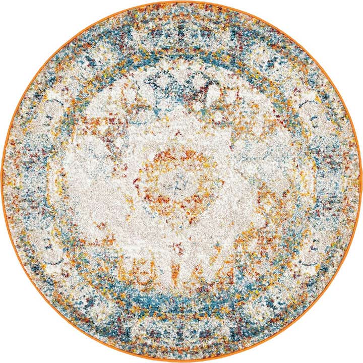 4' x 4' Venice Round Rug