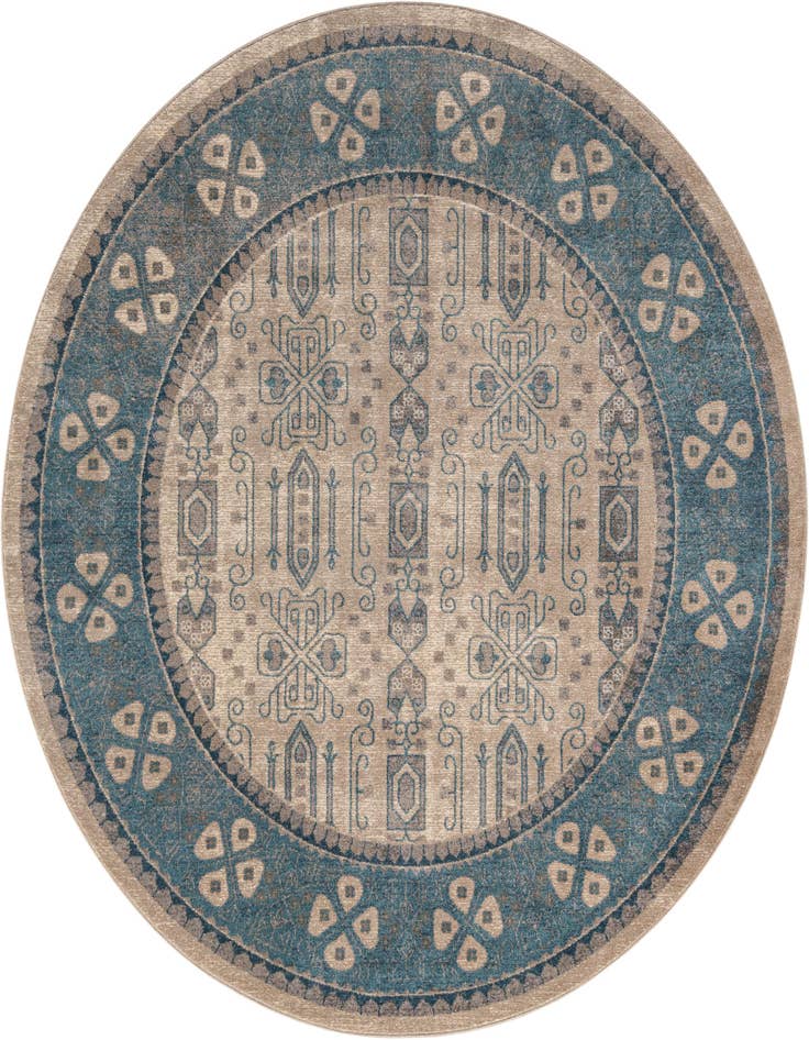 Detail image of 7' 3 x 7' 3 Vienna Round Rug