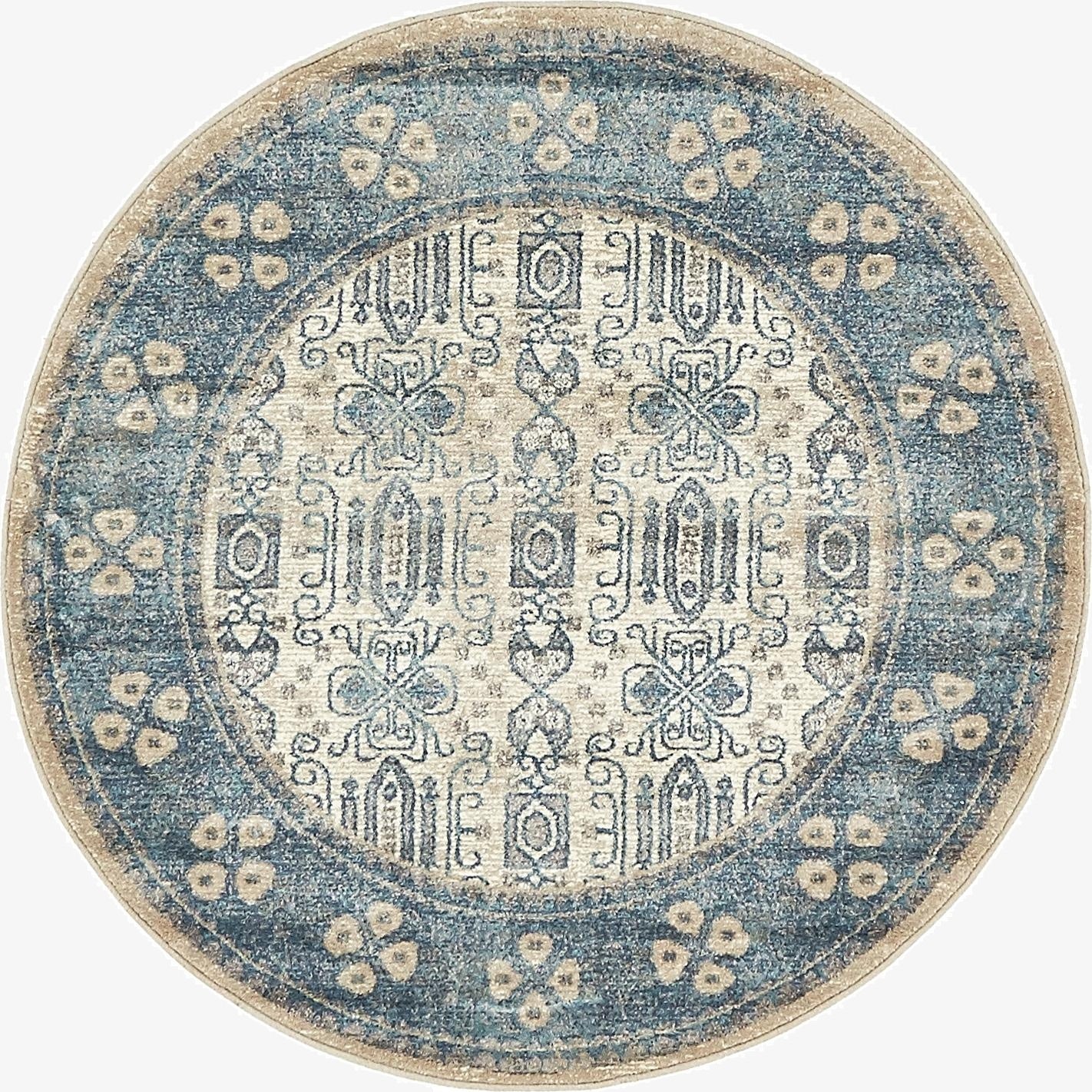 4' x 4' Vienna Round Rug