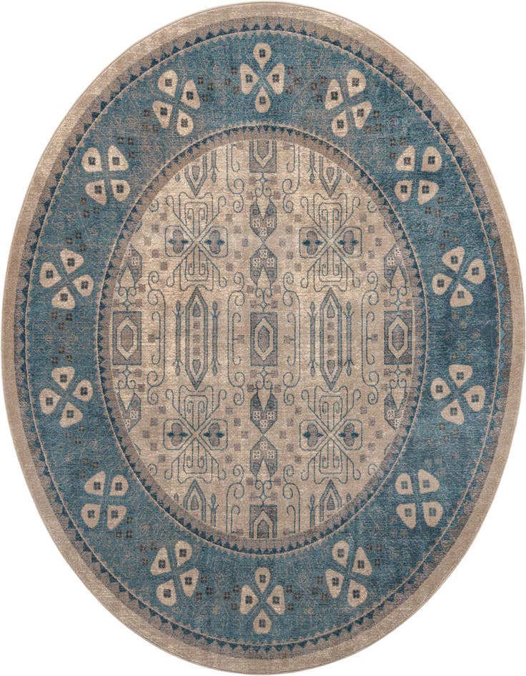 Detail image of 8' x 8' Viola Round Rug