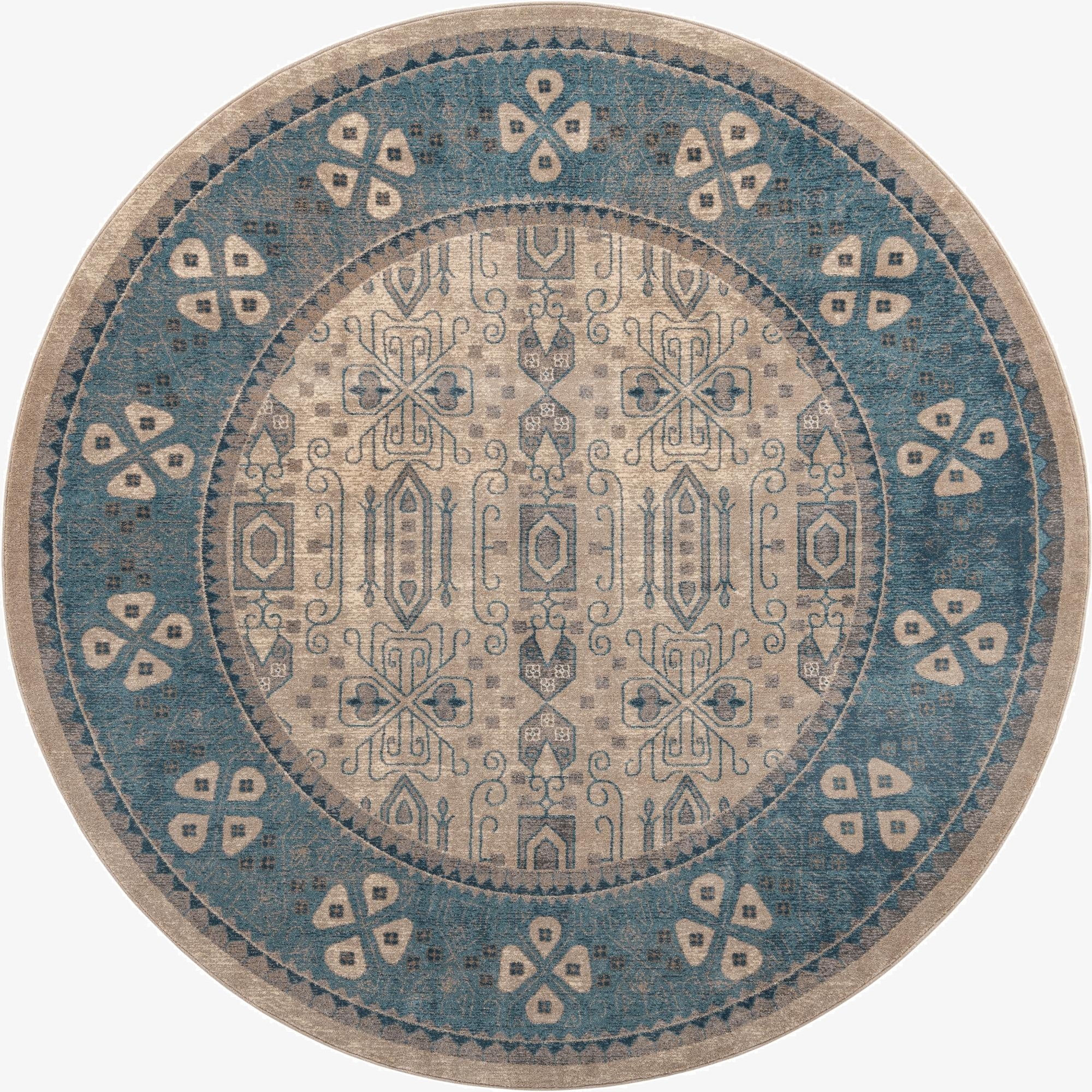 8' x 8' Viola Round Rug