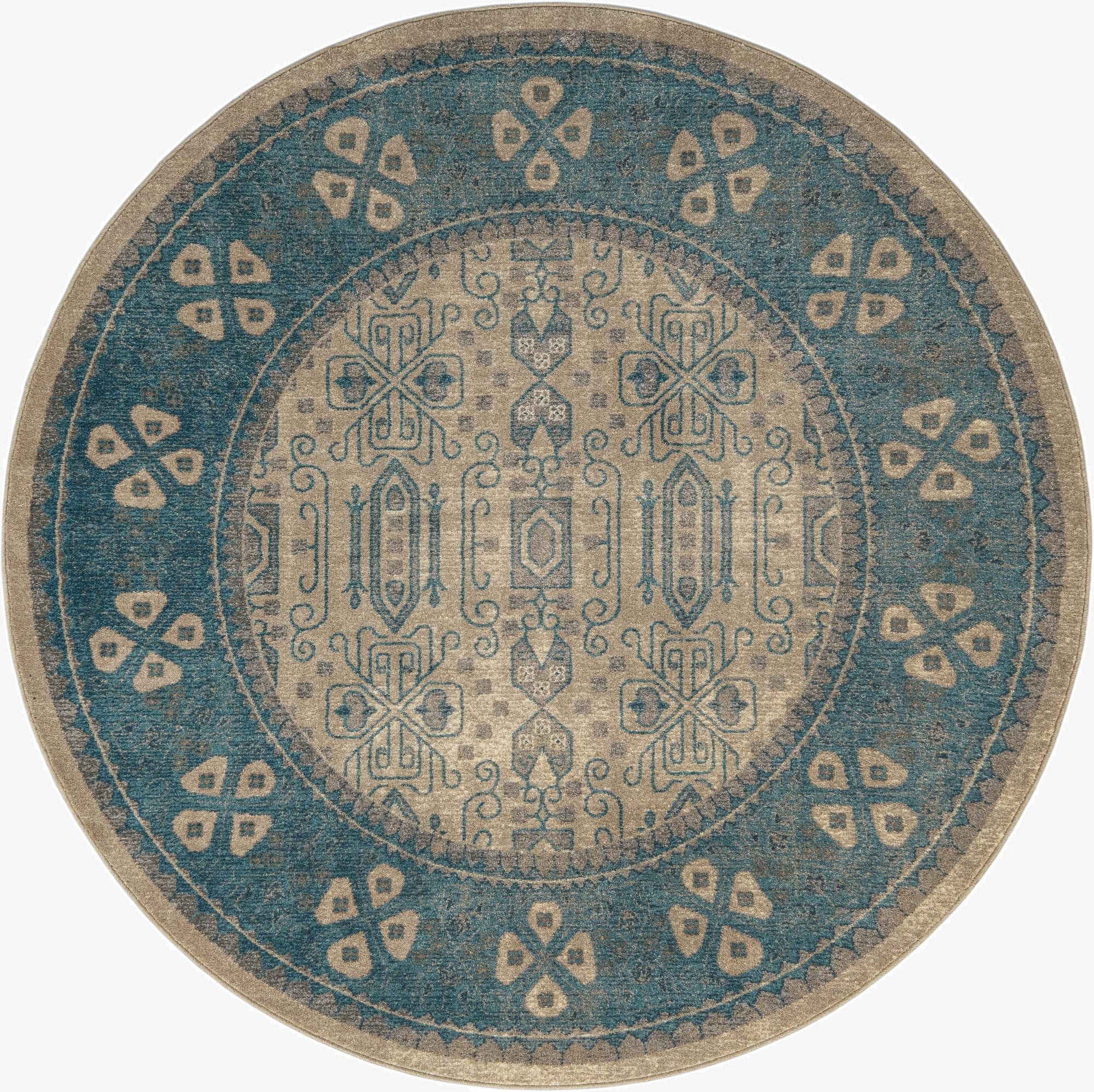 6' x 6' Viola Round Rug