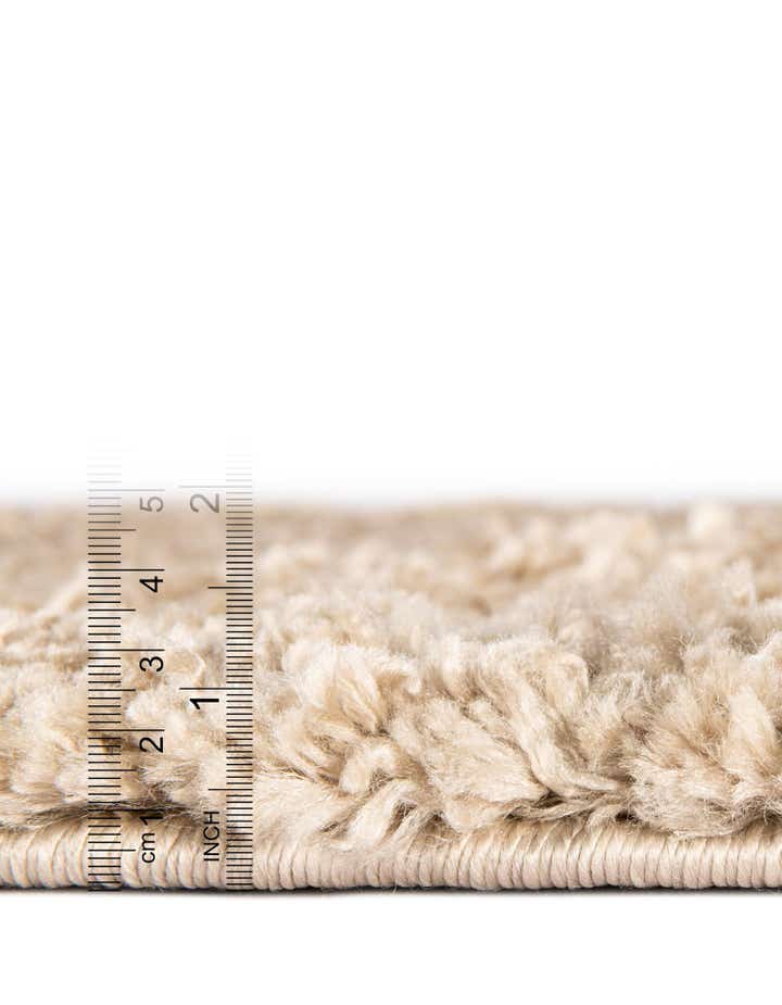5' 10 x 5' 10 Zermatt Shag Round Rug