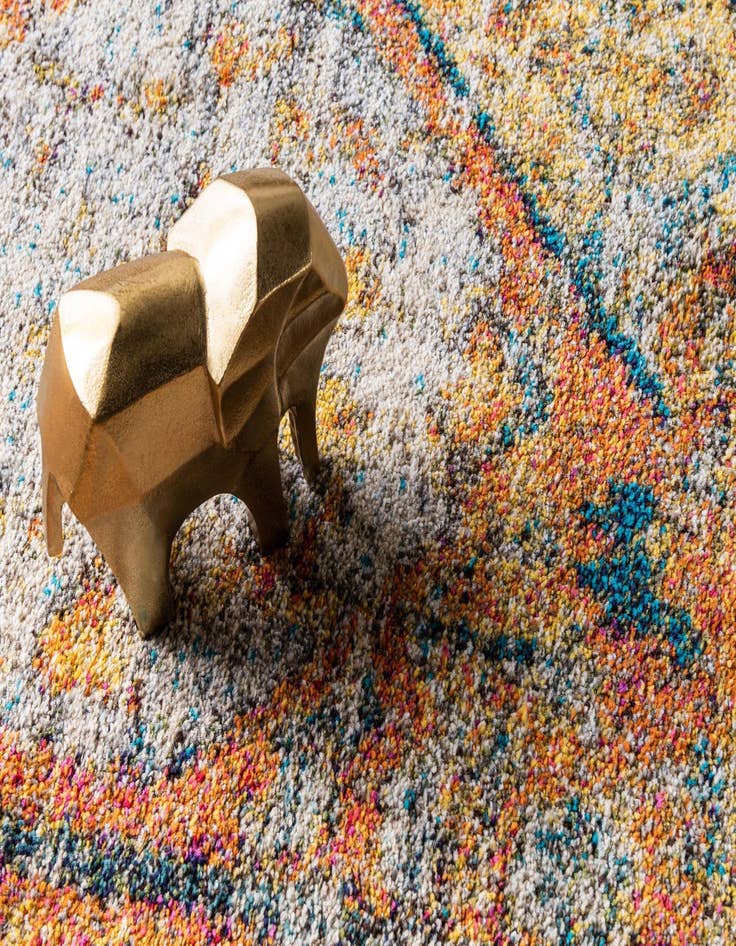 Detail image of 2' x 6' 7  Washable Alta Runner Rug