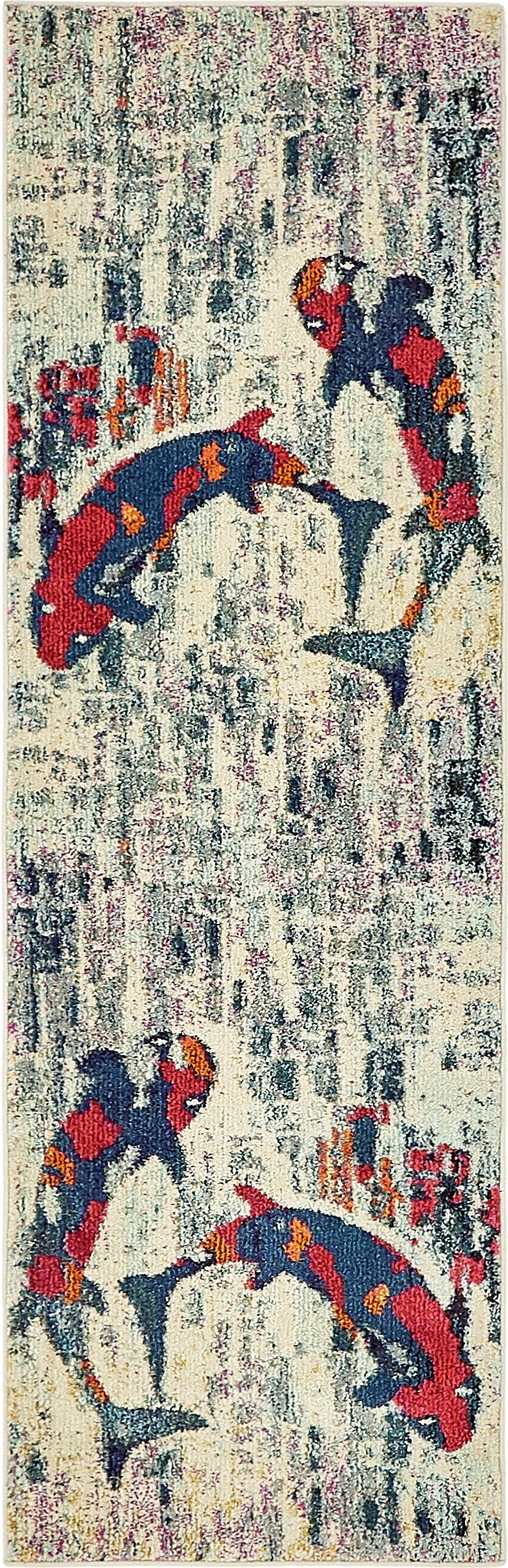 2' 2 x 6' 9 Washable Amalfi Runner Rug