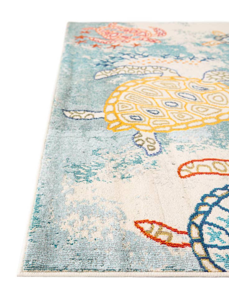 Detail image of 2' 2 x 6' 9 Washable Amalfi Runner Rug