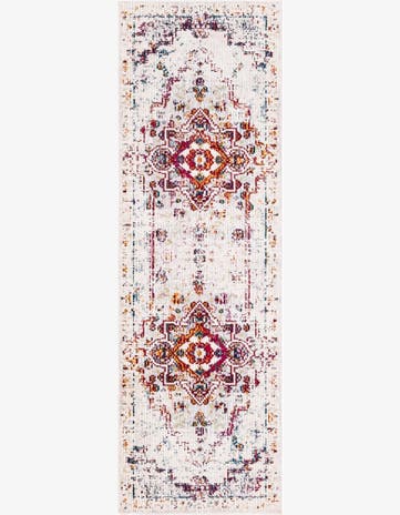 Beige Amulet Runner Rug