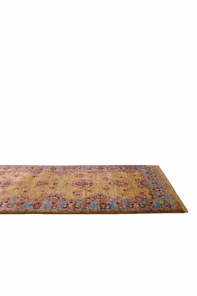 Detail image of 2' 8 x 10' 3 Hand Knotted Ariana Ziegler Runner Rug