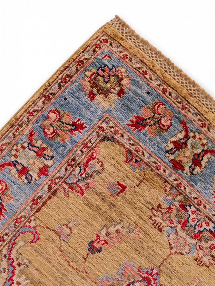 2' 8 x 10' 3 Hand Knotted Ariana Ziegler Runner Rug