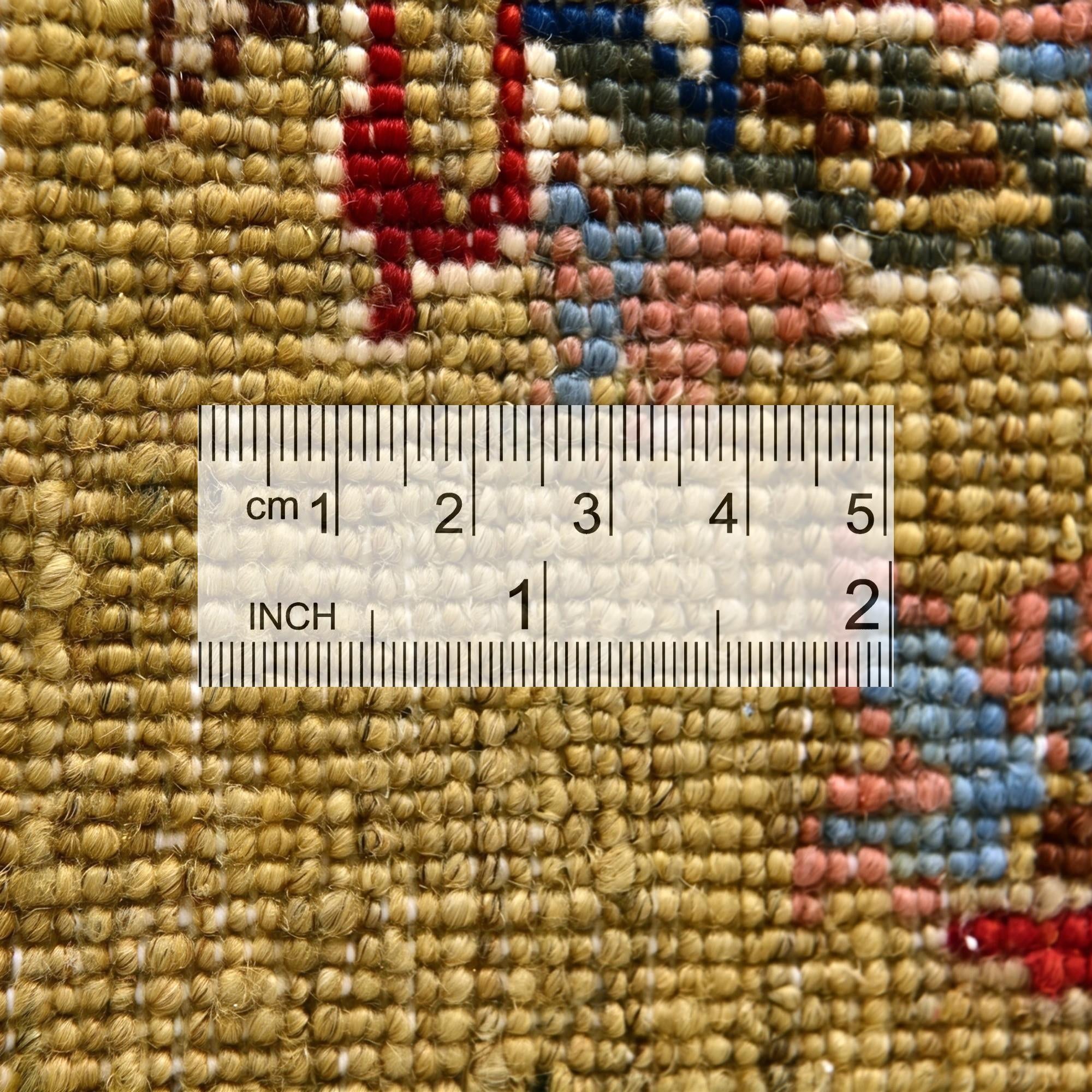 2' 8 x 10' 3 Hand Knotted Ariana Ziegler Runner Rug