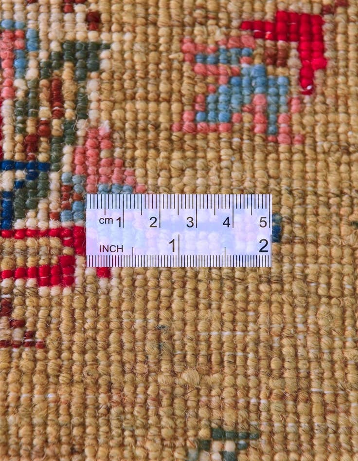 Detail image of 2' 8 x 10' 3 Hand Knotted Ariana Ziegler Runner Rug