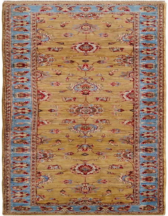Detail image of 2' 8 x 10' 3 Hand Knotted Ariana Ziegler Runner Rug
