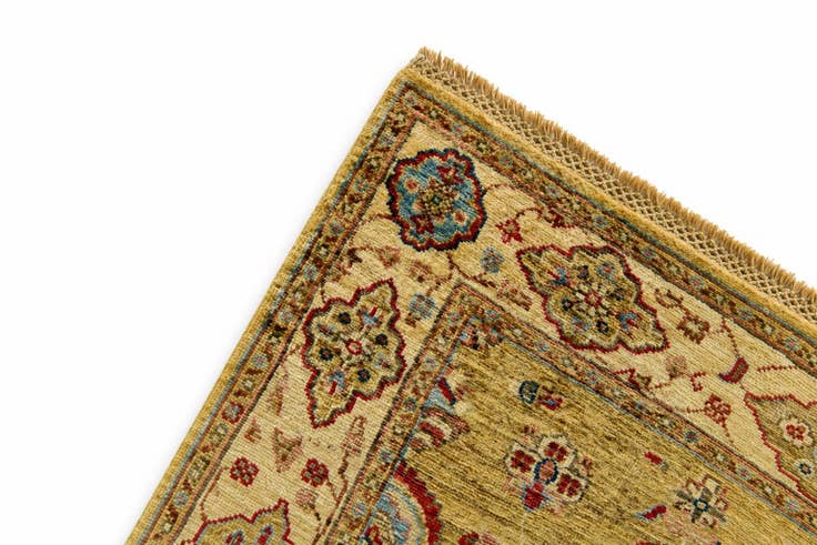 Detail image of 2' 11 x 10' 6 Hand Knotted Ariana Ziegler Runner Rug