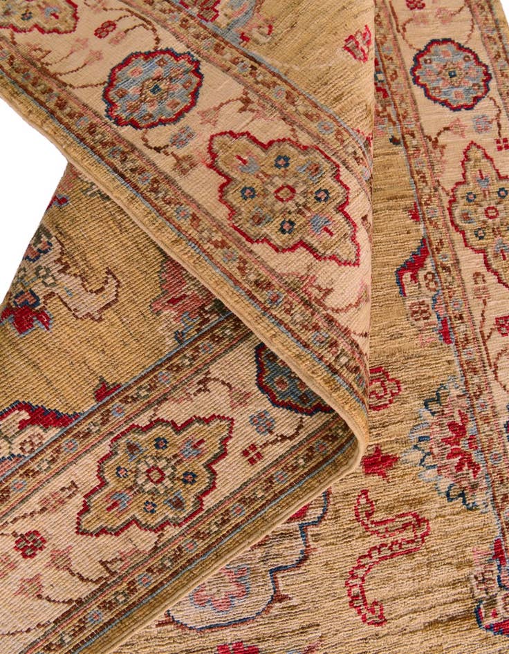 Detail image of 2' 11 x 10' 6 Hand Knotted Ariana Ziegler Runner Rug