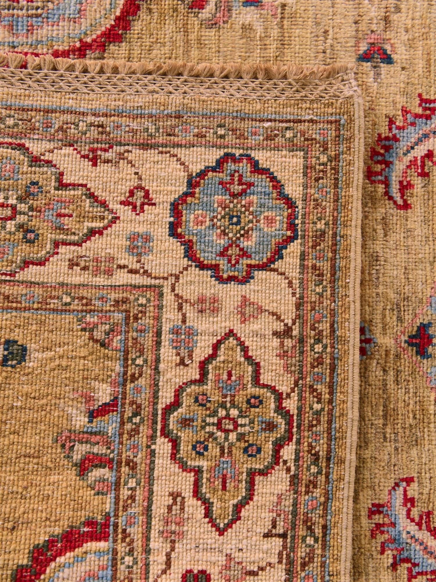 2' 11 x 10' 6 Hand Knotted Ariana Ziegler Runner Rug