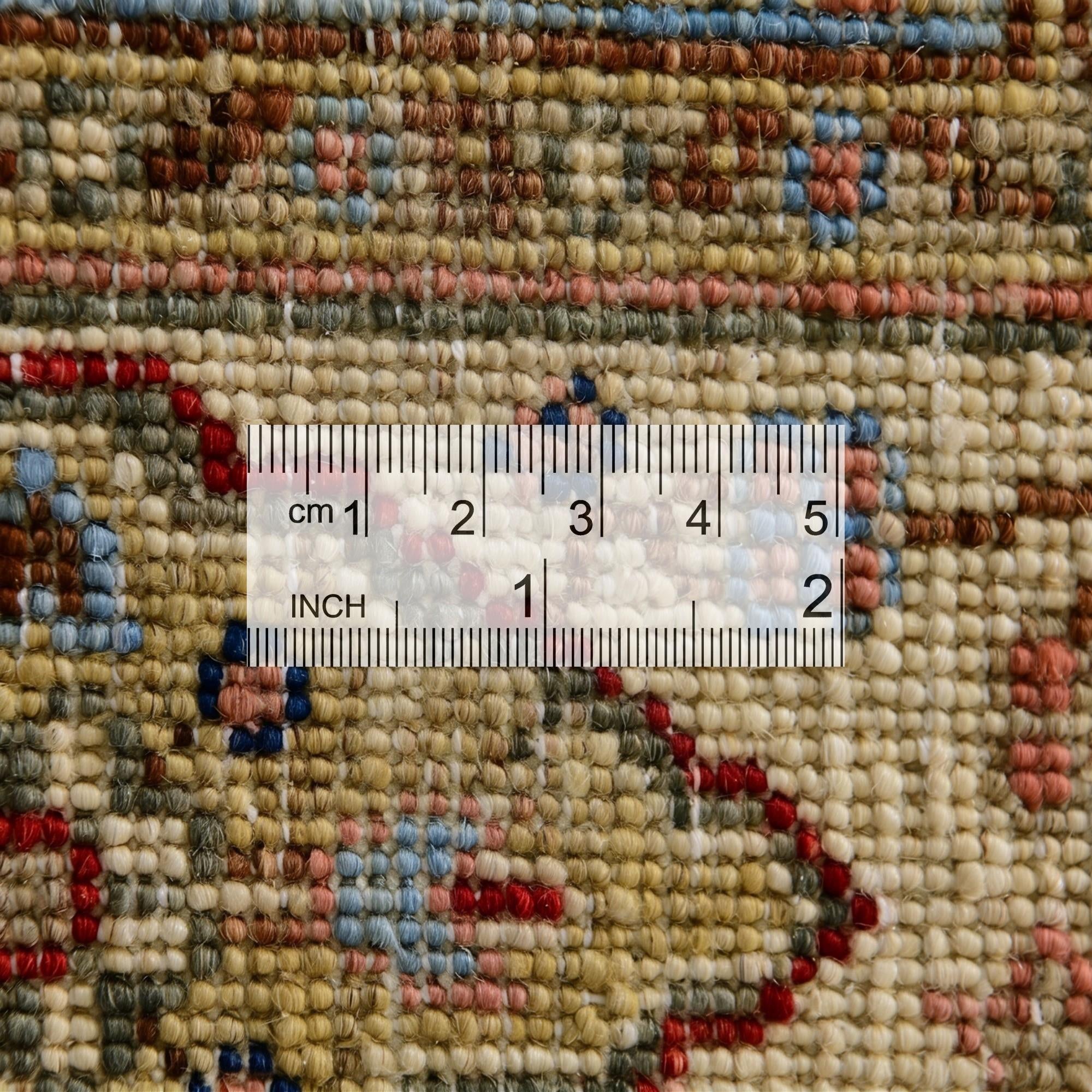 2' 11 x 9' 8 Hand Knotted Ariana Ziegler Runner Rug