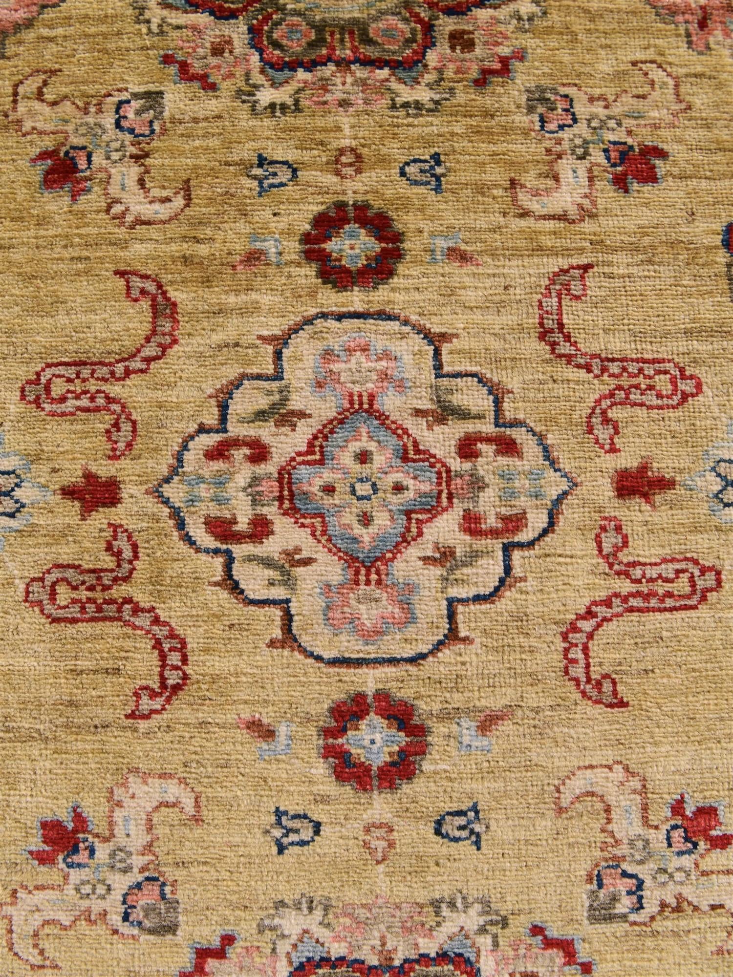 2' 11 x 9' 8 Hand Knotted Ariana Ziegler Runner Rug